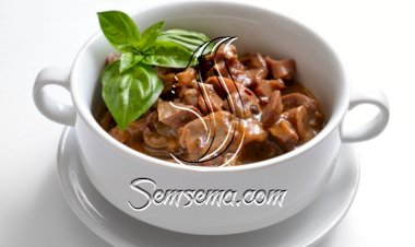 قوانص الدجاج بدبس الرمان