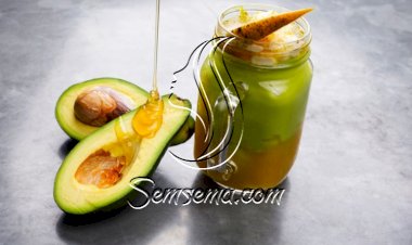 عصير الأفوكادو بالعسل