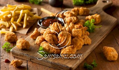 تندر الدجاج بجبن البارميزان