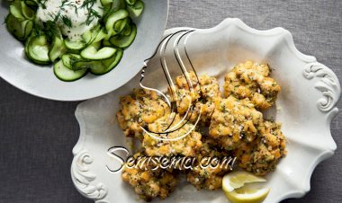 كعكات السلمون على الطريقة الاسكندينافية