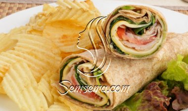 لفائف التيركي لفطور المدرسة