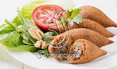 كبة مقلية بحشوة الجوز