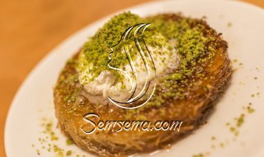 كنافة بالكريمة