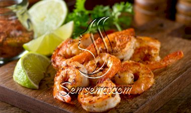 روبيان بالتوابل الحارة للرجيم