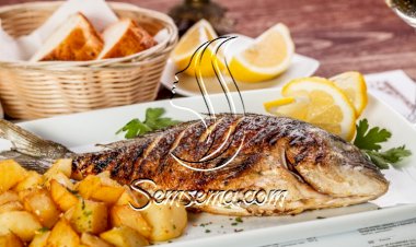 سمك مشوي بالتتبيلة للرجيم