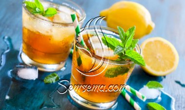 شاي مثلج بالليمون
