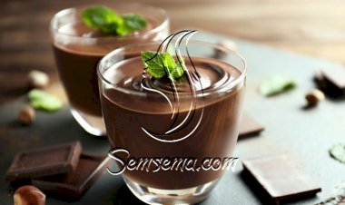 بودينغ الشوكولاتة بالنعنع