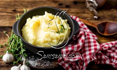 بطاطس مهروسة بالثوم