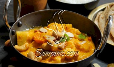 كورما الخضار الهندية للنباتيين