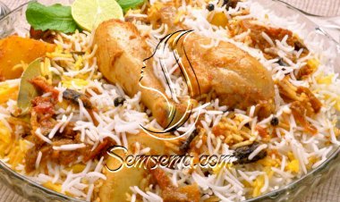 طريقة برياني دجاج