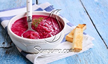 شوربة الشمندر الباردة