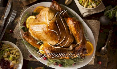 ديك رومي بالفرن