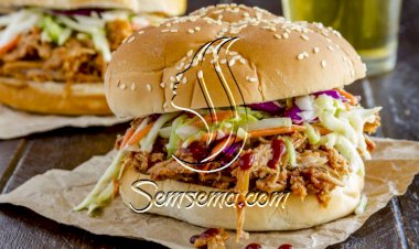 طريقة ساندويش دجاج مسحب