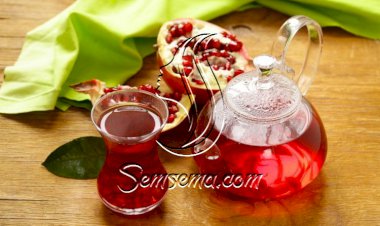 شاي التركي بالرمان