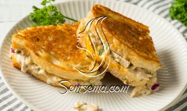 بانيني التونة بجبن الشيدر