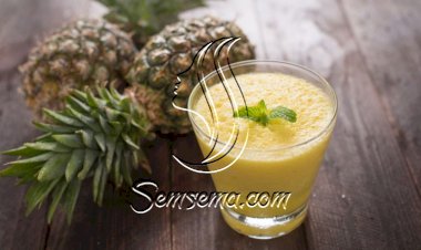 طريقة عصير الأناناس