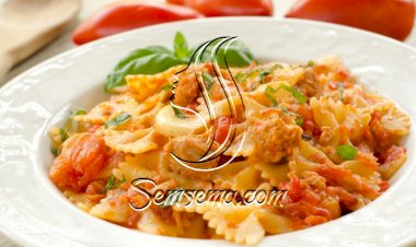 مكرونة بالتونة للرجيم