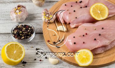 تتبيلة دجاج بالفلفل والليمون