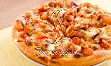 بيتزا الدجاج