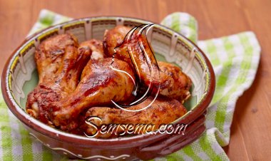 أفخاذ الدجاج الحارة