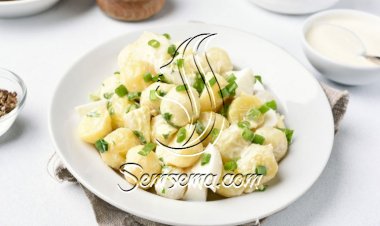 سلطة البطاطس باللبن الزبادي