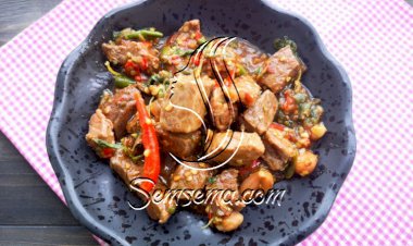 طريقة الحميس باللحم