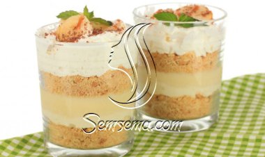 حلا طبقات الموز بالكريمة