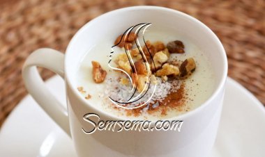 السحلب التركي بالقرفة