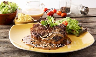 ستيك بصوص الفلفل الأسود للرجيم