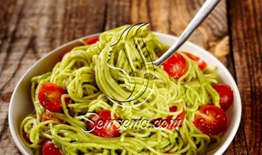 المعكرونة بصلصة الأفوكادو