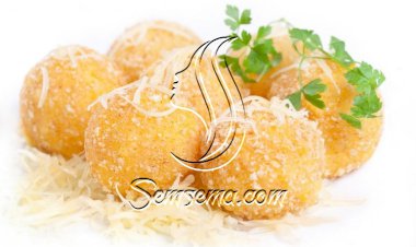 طريقة كرات البطاطس بالجبن