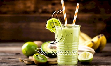 سموذي الكيوي بالأفوكادو