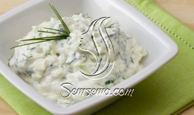 متبل كوسا بالطحينة