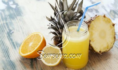 عصير الأناناس مع الحمضيات لمناعة قوية
