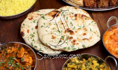 خبز النان الهندي بالثوم