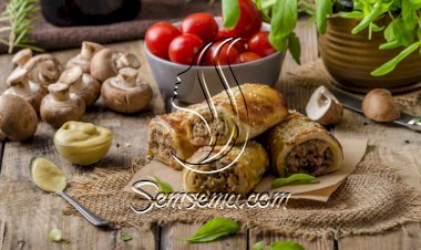 بف بستري رول باللحم المفروم