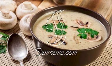 أسهل شوربة فطر