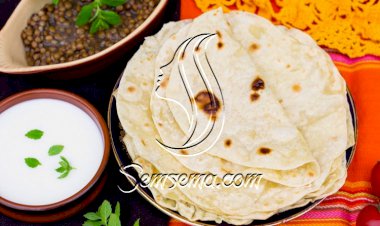 خبز شاباتي هندي