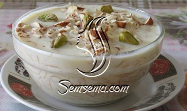 طريقة عمل حلاوة الشعيرية بالحليب