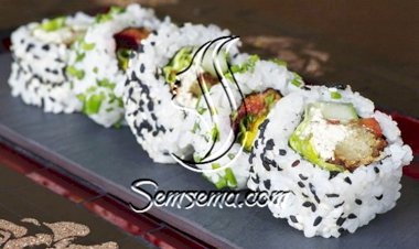 طريقة عمل السوشي العربي بحشوة شامية