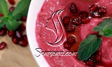 طريقة عمل متبل الشمندر الأحمر بالطحينة