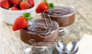 طريقة عمل المهلبية بالشوكولا