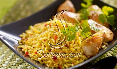 طريقة عمل الرز بالزعفران والدجاج
