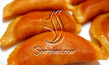 طريقة عمل القطايف بالجوز البلدي