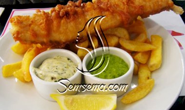 طريقة عمل فش اند شيبس