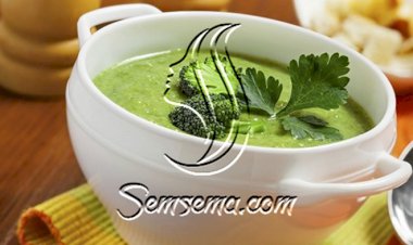 طريقة عمل شوربة البروكلي بالخضار