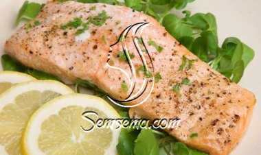 طريقة عمل شرائح السلمون بالفرن