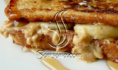 طريقة عمل توست بزبدة الفول السوداني