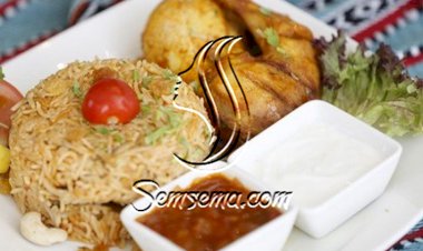 طريقة عمل مجبوس دجاج بالصور