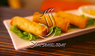 طريقة لفائف الجبنة المقلية المقرمشة